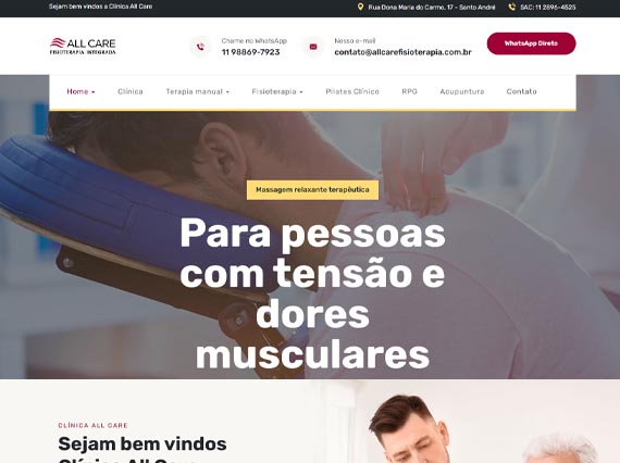 Fisioterapia All Care em Santo André