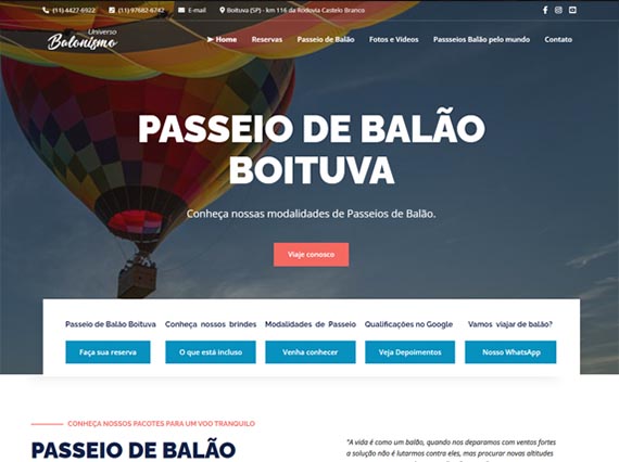 Passeio de Balão